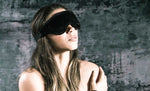 Cargar imagen en el visor de la galería, Black Label Plush Blindfold Black Microfiber
