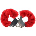 Load image into Gallery viewer, Fetish Fantasy Beginner&#39;s Furry Cuffs in Red
