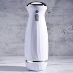 Load image into Gallery viewer, Zero Tolerance THE THRUSTING RECHARGEABLE STROKER  WHITE/CHROME
