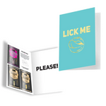 Cargar imagen en el visor de la galería, Lick Me - Naughty Notes Card
