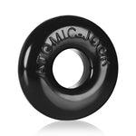 Cargar imagen en el visor de la galería, Oxballs RINGER, 3-pack of DO-NUT-1 - BLACK
