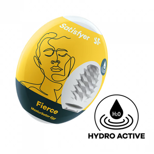 Satisfyer Masturbator Egg Single (Fierce) Yellow