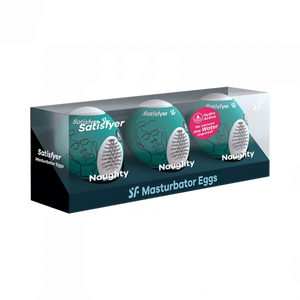 Satisfyer Masturbator Egg 3er Set (Naughty) Dark Green