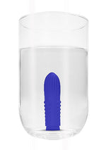 Load image into Gallery viewer, Shots Toys Elegance Lush Turbo Rechargeable Bullet Vibrator Blue
