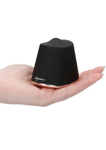 Cargar imagen en el visor de la galería, Shots Toys Elegance Dazzling Rotating &amp; Vibrating Clitoral Stimulator Black
