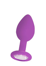 Load image into Gallery viewer, Shots Toys Diamond Butt Plug Regular Purple
