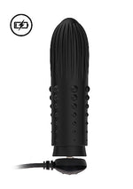 Load image into Gallery viewer, Shots Toys Elegance Lush Turbo Rechargeable Bullet Vibrator Black
