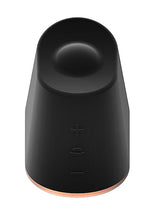 Load image into Gallery viewer, Shots Toys Elegance Dazzling Rotating &amp; Vibrating Clitoral Stimulator Black
