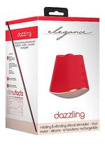 Load image into Gallery viewer, Shots Toys Elegance Dazzling Rotating &amp; Vibrating Clitoral Stimulator Red
