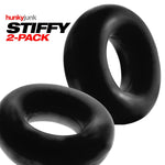 Load image into Gallery viewer, Hunkyjunk STIFFY 2-pack bulge cockrings - TAR  ICE

