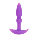 Load image into Gallery viewer, Tantus Silicone Perfect Butt Plug Purple
