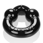 Load image into Gallery viewer, Oxballs ULTRABALLS, 2-pack cockring - BLACK &amp; CLEAR
