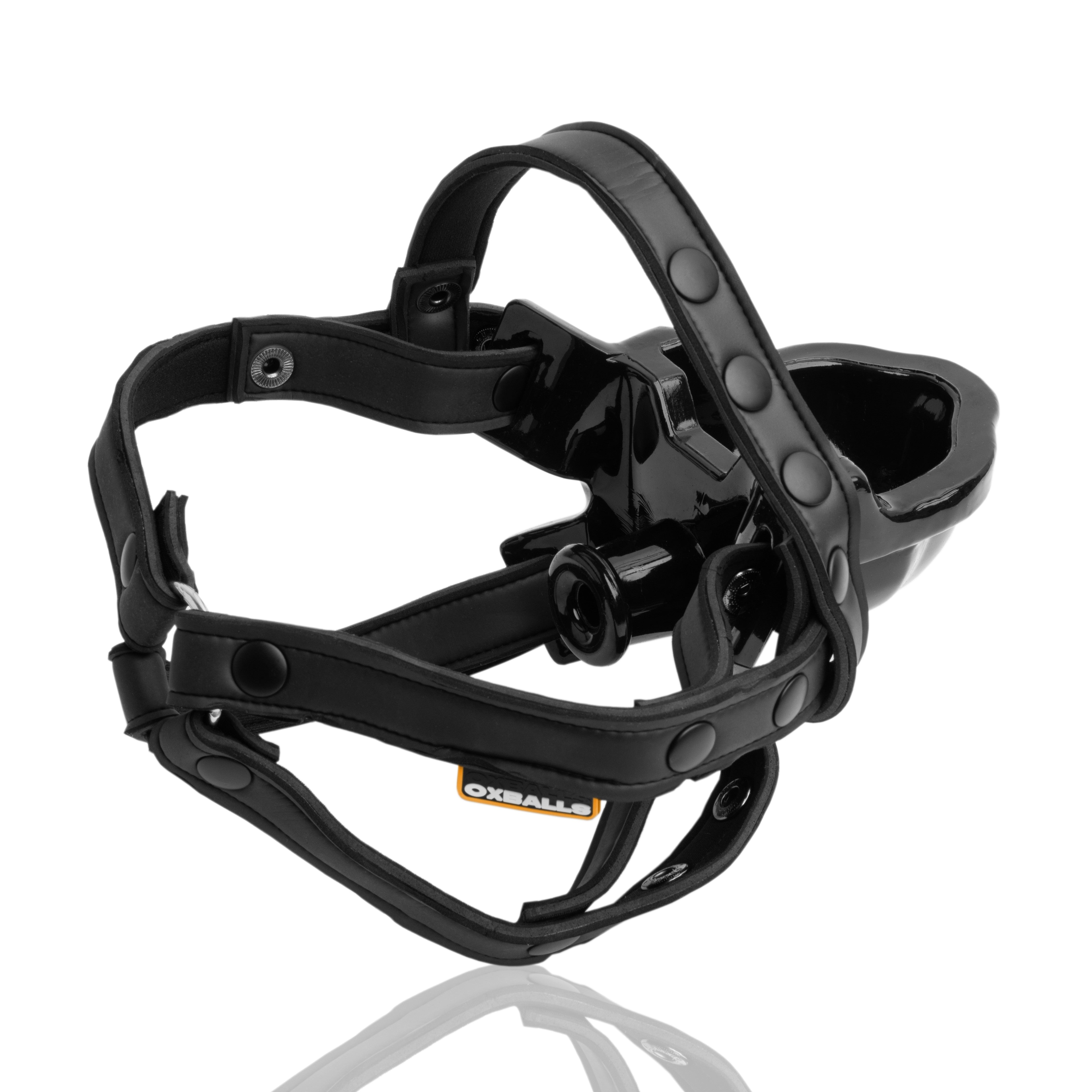 OXBALLS WATERSPORT strap-on gag BLACK