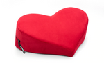 Load image into Gallery viewer, Heart Wedge Red Microvelvet
