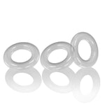 Load image into Gallery viewer, Oxballs WILLY RINGS, 3-pack cockrings - CLEAR
